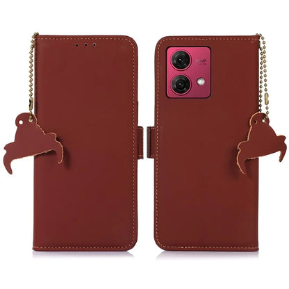 For Motorola Moto G84 5G Case RFID Blocking Phone Cover with Wallet Stand