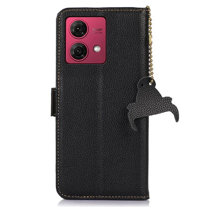 For Motorola Moto G84 5G Case RFID Blocking Wallet Stand Phone Cover