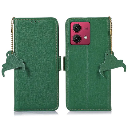 For Motorola Moto G84 5G Case RFID Blocking Wallet Stand Phone Cover