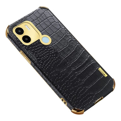 For Xiaomi Redmi A1+ 4G / A2+ 4G / Poco C50 4G Case Shockproof PU Leather+TPU Phone Protector