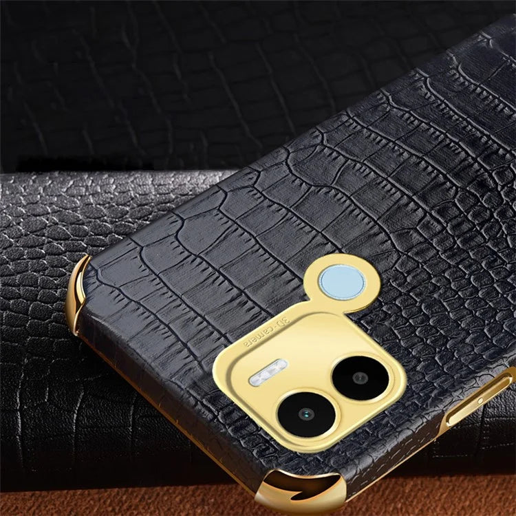 For Xiaomi Redmi A1+ 4G / A2+ 4G / Poco C50 4G Case Shockproof PU Leather+TPU Phone Protector