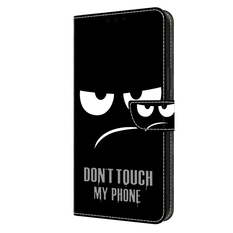 For iPhone 15 Pro Case 3D Pattern Printing Leather Wallet Phone Case