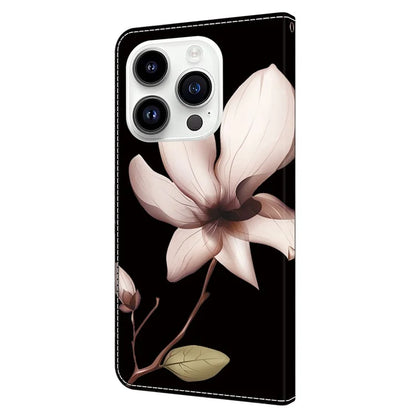For iPhone 15 Pro Case 3D Pattern Printing Leather Wallet Phone Case