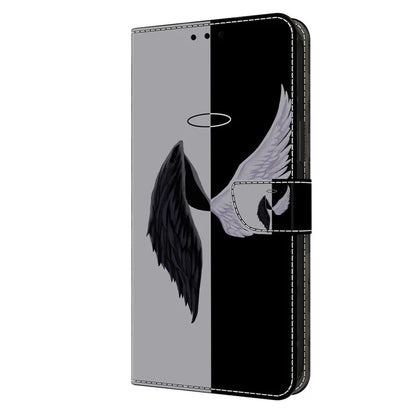 For iPhone 15 Pro Case 3D Pattern Printing Leather Wallet Phone Case