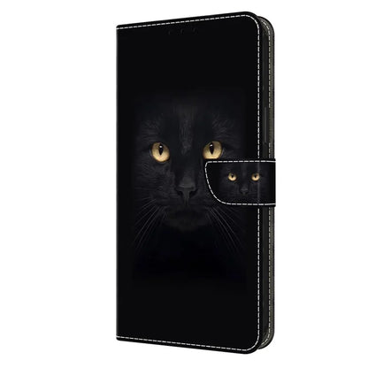 For iPhone 15 Pro Case 3D Pattern Printing Leather Wallet Phone Case