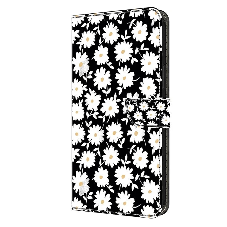 For iPhone 15 Pro Case 3D Pattern Printing Leather Wallet Phone Case