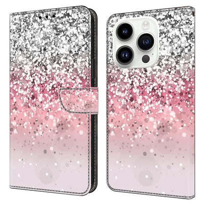 For iPhone 15 Pro Case 3D Pattern Printing Leather Wallet Phone Case