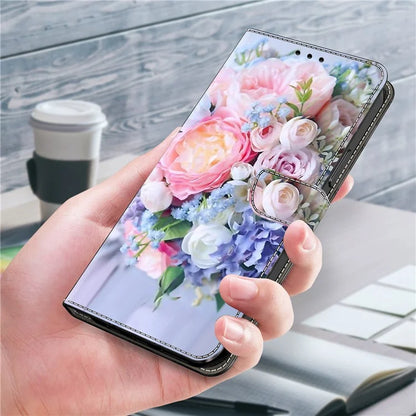 3D Pattern Printing Leather Cover for iPhone 15 Pro Max Case Anti-Dorp Wallet Phone Case