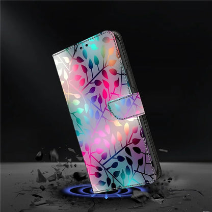 3D Pattern Printing Leather Cover for iPhone 15 Pro Max Case Anti-Dorp Wallet Phone Case