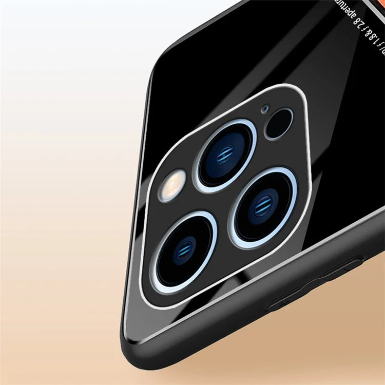 For iPhone 15 Pro Case PU Leather Coating TPU+PC Anti-scratch Phone Cover