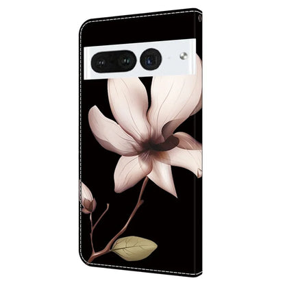 For Google Pixel 7 Pro 5G Case Anti-Scratch Leather Wallet Phone Cover