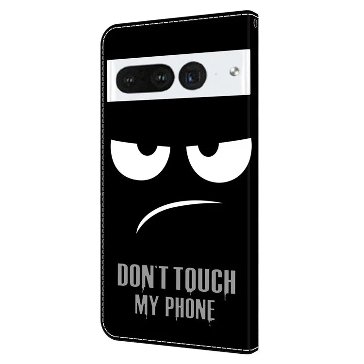 For Google Pixel 7 Pro 5G Case Anti-Scratch Leather Wallet Phone Cover