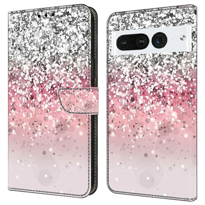 For Google Pixel 7 Pro 5G Case Anti-Scratch Leather Wallet Phone Cover
