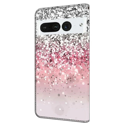 For Google Pixel 7 Pro 5G Case Anti-Scratch Leather Wallet Phone Cover