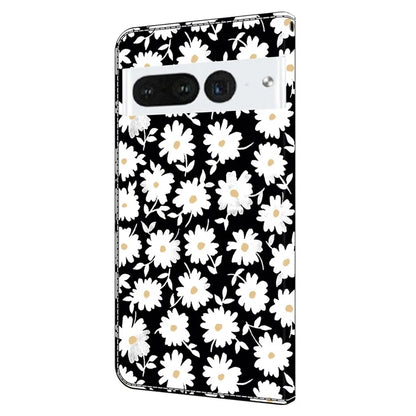 For Google Pixel 7 Pro 5G Case Anti-Scratch Leather Wallet Phone Cover
