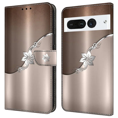 For Google Pixel 7 Pro 5G Case Anti-Scratch Leather Wallet Phone Cover