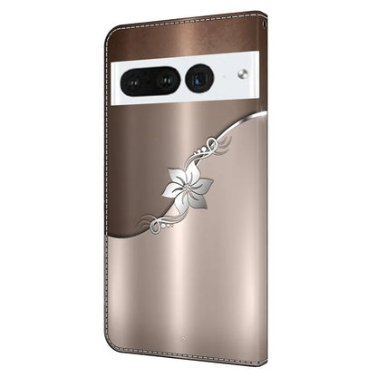 For Google Pixel 7 Pro 5G Case Anti-Scratch Leather Wallet Phone Cover