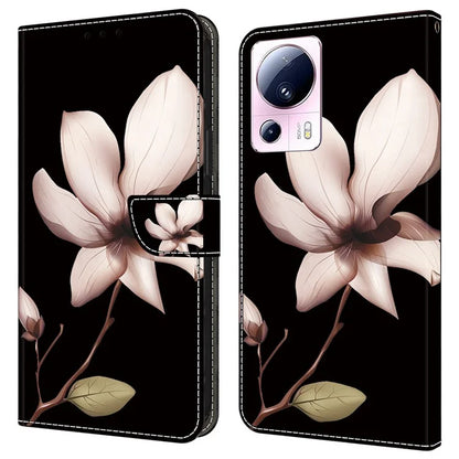 For Xiaomi 13 Lite / Civi 2 5G Wallet Case 3D Pattern Printing Leather Shockproof Phone Cover
