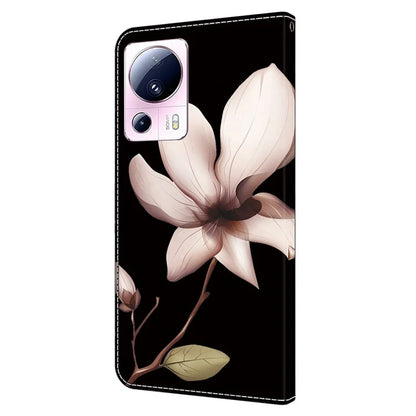 For Xiaomi 13 Lite / Civi 2 5G Wallet Case 3D Pattern Printing Leather Shockproof Phone Cover
