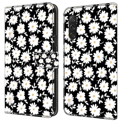 For Sony Xperia 10 V Protective Case 3D Pattern Printing Leather Wallet Phone Cover