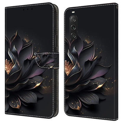 For Sony Xperia 10 V Protective Case 3D Pattern Printing Leather Wallet Phone Cover