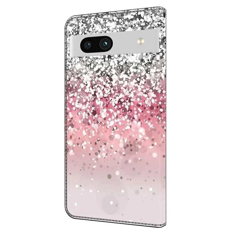 Anti-Drop Leather Flip Cover for Google Pixel 7a Case Shockproof Wallet Phone Case