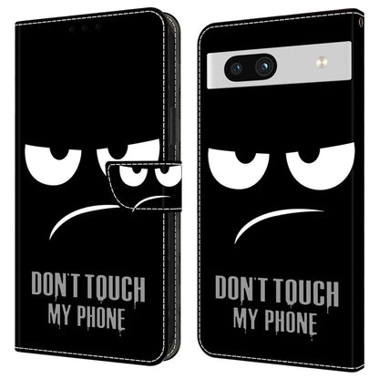 Anti-Drop Leather Flip Cover for Google Pixel 7a Case Shockproof Wallet Phone Case