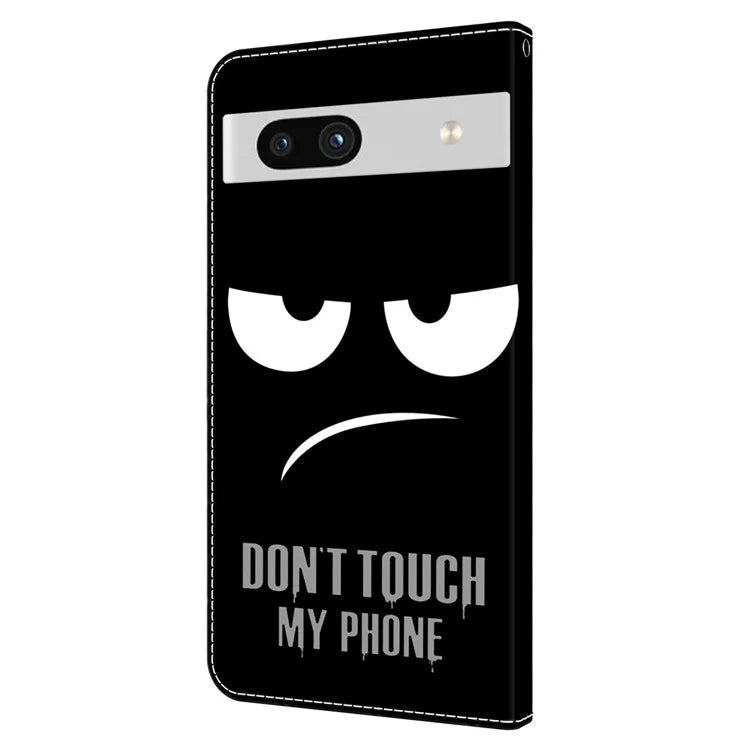 Anti-Drop Leather Flip Cover for Google Pixel 7a Case Shockproof Wallet Phone Case