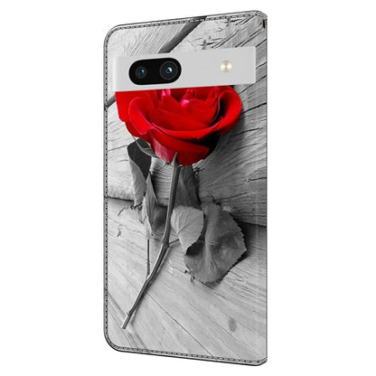 Anti-Drop Leather Flip Cover for Google Pixel 7a Case Shockproof Wallet Phone Case