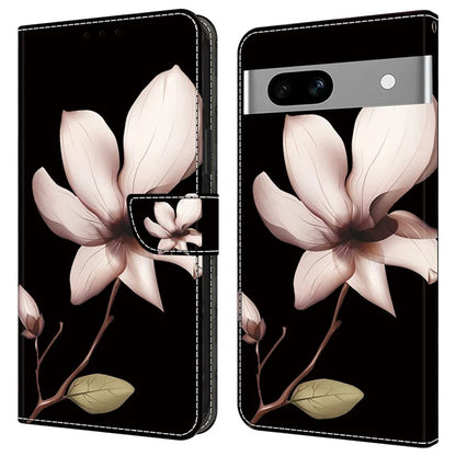 Anti-Drop Leather Flip Cover for Google Pixel 7a Case Shockproof Wallet Phone Case