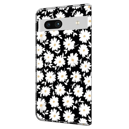 Anti-Drop Leather Flip Cover for Google Pixel 7a Case Shockproof Wallet Phone Case