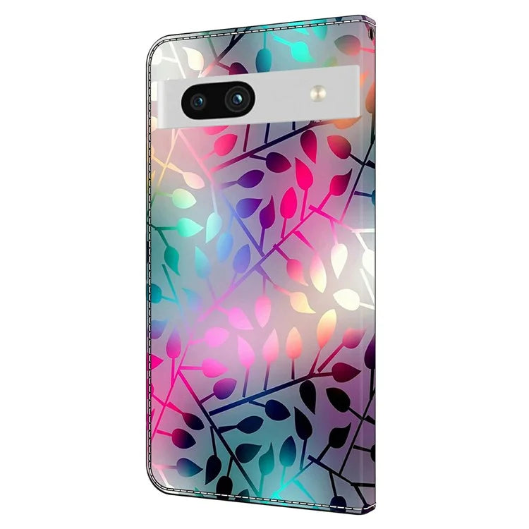 Anti-Drop Leather Flip Cover for Google Pixel 7a Case Shockproof Wallet Phone Case