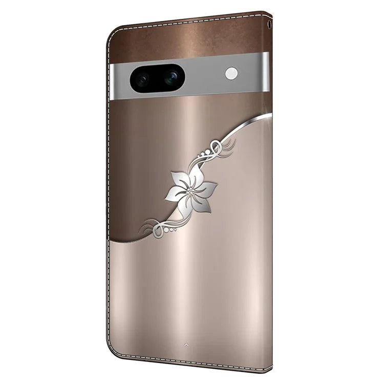 Anti-Drop Leather Flip Cover for Google Pixel 7a Case Shockproof Wallet Phone Case