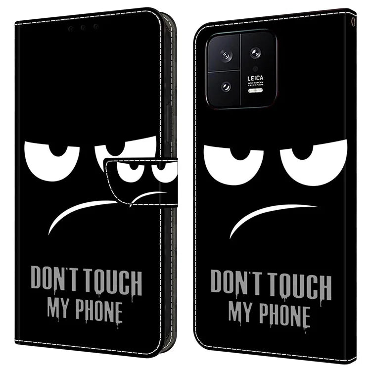 Shockproof Leather Flip Cover for Xiaomi 13 Case Anti-Drop Wallet Phone Case