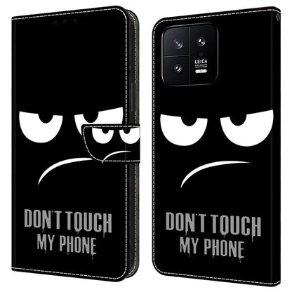 Shockproof Leather Flip Cover for Xiaomi 13 Case Anti-Drop Wallet Phone Case
