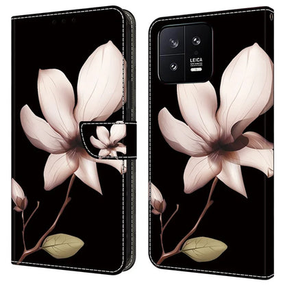 Shockproof Leather Flip Cover for Xiaomi 13 Case Anti-Drop Wallet Phone Case