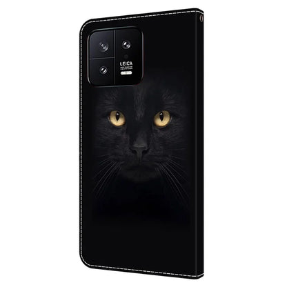 Shockproof Leather Flip Cover for Xiaomi 13 Case Anti-Drop Wallet Phone Case