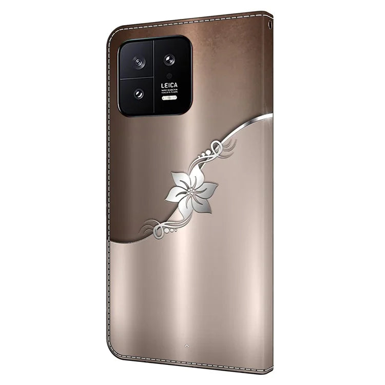 Shockproof Leather Flip Cover for Xiaomi 13 Case Anti-Drop Wallet Phone Case
