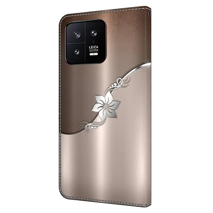Shockproof Leather Flip Cover for Xiaomi 13 Case Anti-Drop Wallet Phone Case