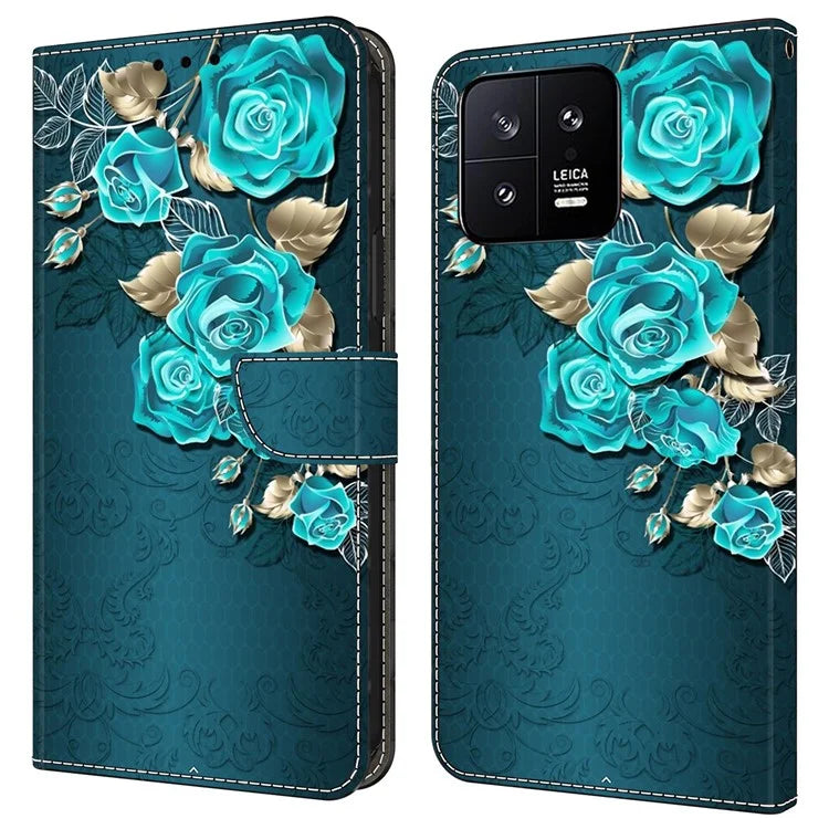 Shockproof Leather Flip Cover for Xiaomi 13 Case Anti-Drop Wallet Phone Case