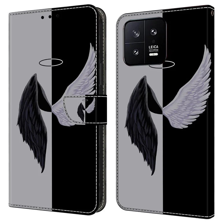 Shockproof Leather Flip Cover for Xiaomi 13 Case Anti-Drop Wallet Phone Case