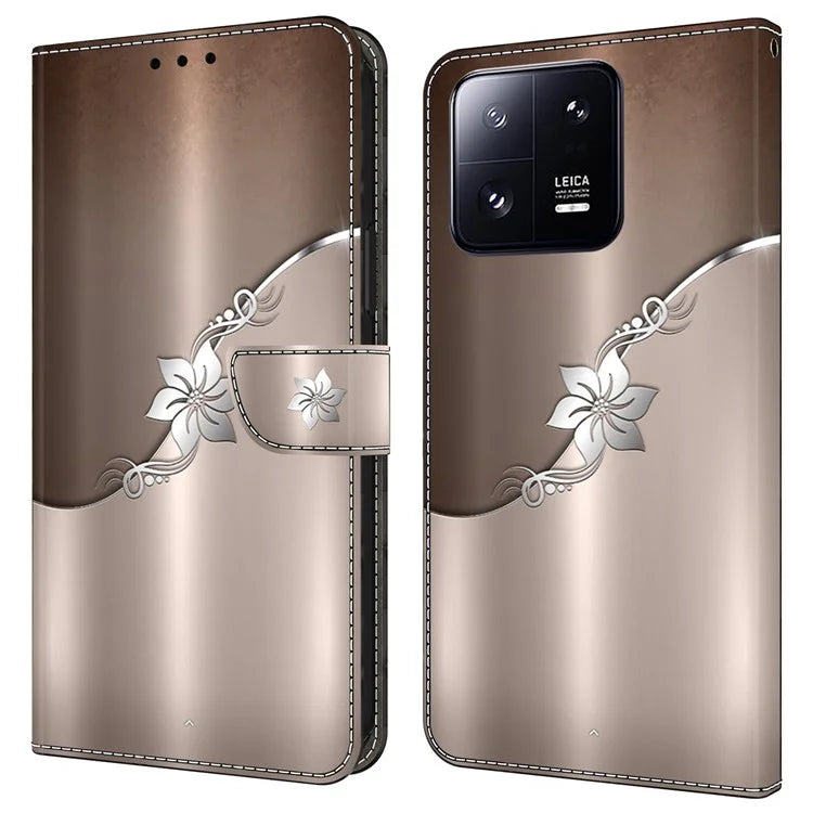 Wallet Case for Xiaomi 13 Pro 5G Case Pattern Printing Leather Flip Phone Cover
