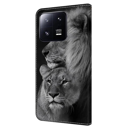 Wallet Case for Xiaomi 13 Pro 5G Case Pattern Printing Leather Flip Phone Cover