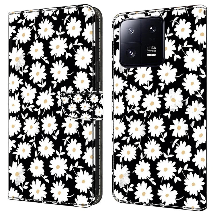 Wallet Case for Xiaomi 13 Pro 5G Case Pattern Printing Leather Flip Phone Cover