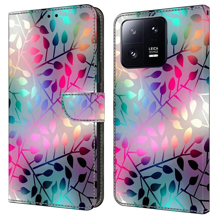 Wallet Case for Xiaomi 13 Pro 5G Case Pattern Printing Leather Flip Phone Cover