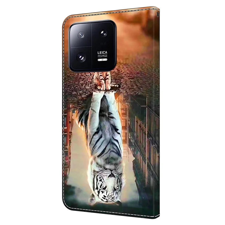 Wallet Case for Xiaomi 13 Pro 5G Case Pattern Printing Leather Flip Phone Cover