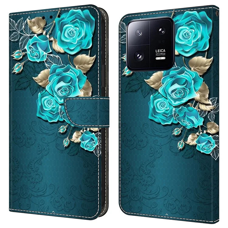 Wallet Case for Xiaomi 13 Pro 5G Case Pattern Printing Leather Flip Phone Cover