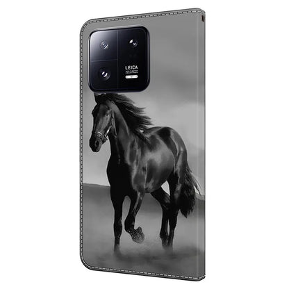 Wallet Case for Xiaomi 13 Pro 5G Case Pattern Printing Leather Flip Phone Cover