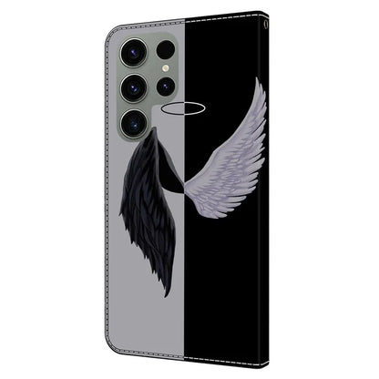 For Samsung Galaxy S23 Ultra Case Protective Wallet Phone Case with Stand