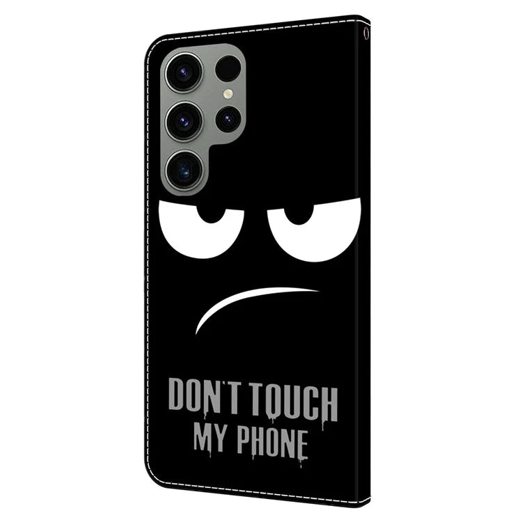 For Samsung Galaxy S23 Ultra Case Protective Wallet Phone Case with Stand